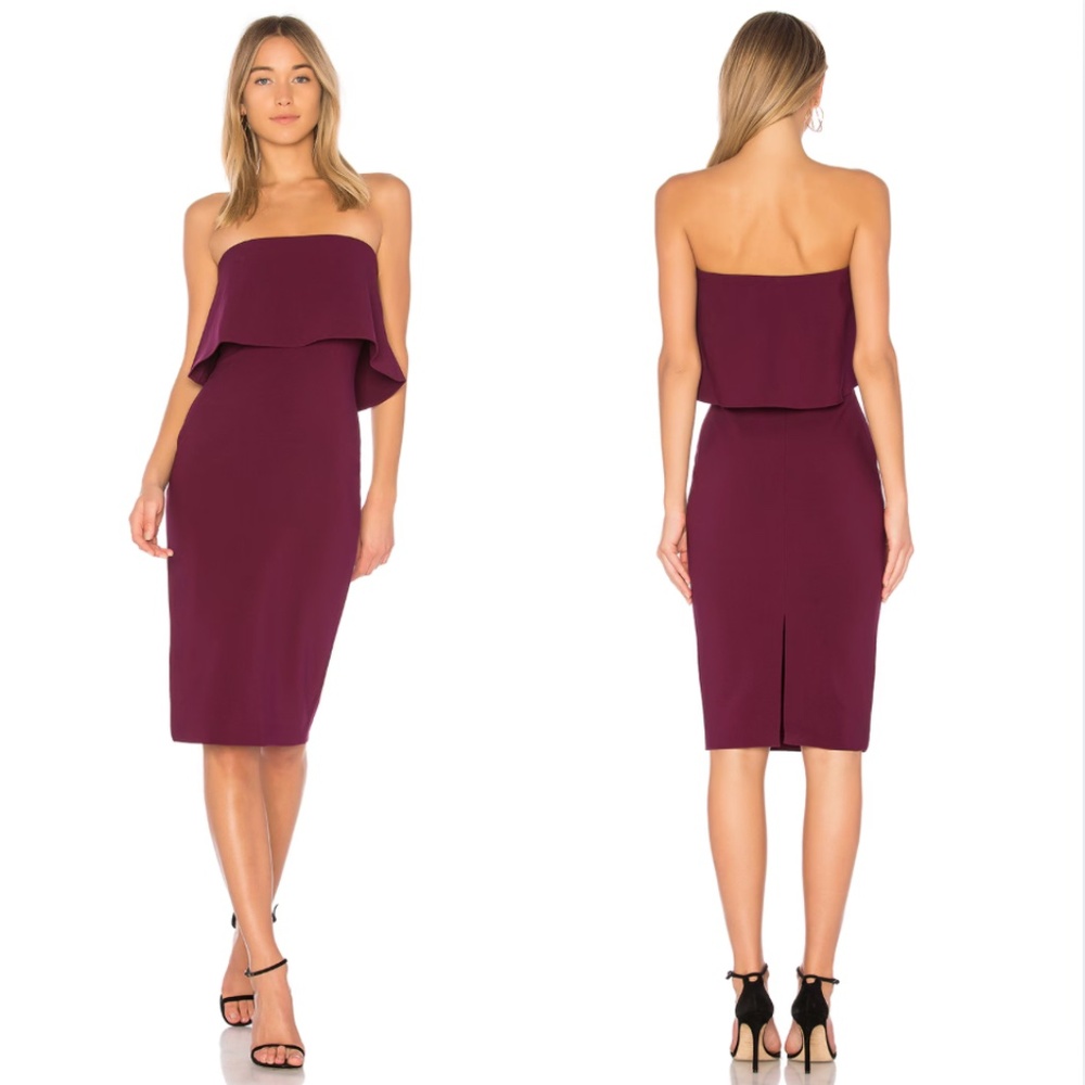 Likely Driggs Dress in Plum